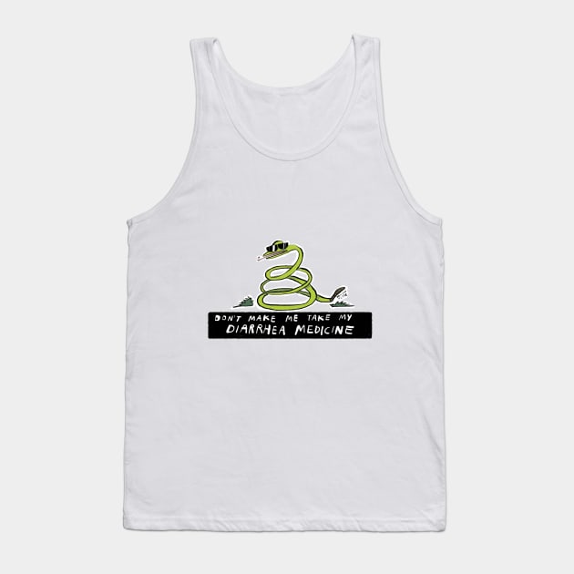 Red Pilled Snake Tank Top by bransonreese